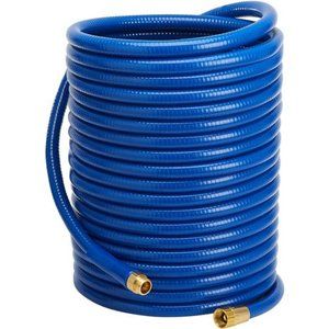 Garden Hose 90ft x 5/8in No Kink Heavy Duty, Male & Female Brass Fittings